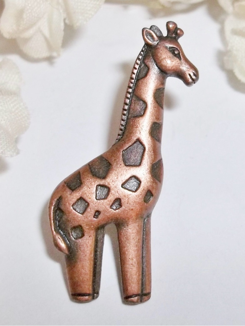 Vintage JJ Jonette Giraffe Brooch